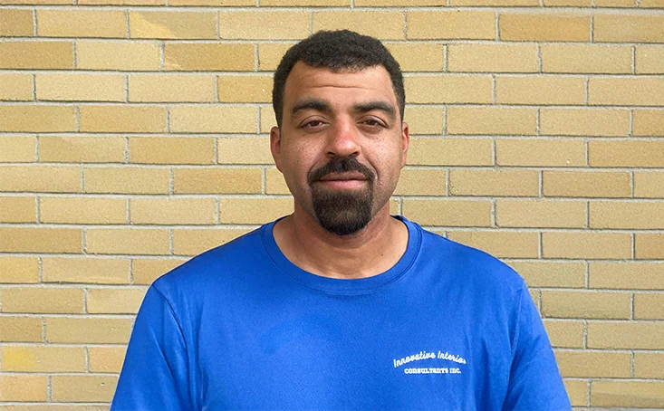 Adrian Ricketts, renovation team member at Innovative Interior Consultants