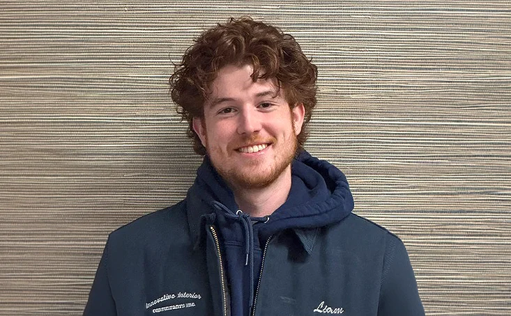 Liam McIntyre, carpenter at Innovative Interior Consultants